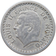 MONACO 1 FRANC 1945 #s089 0553 - 1922-1949 Louis II