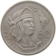 MEXICO 50 CENTAVOS 1951 #s094 0151 - Messico