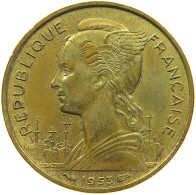 MADAGASCAR 20 FRANCS 1953 #s098 0409 - Madagaskar