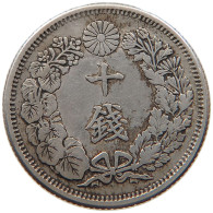 JAPAN 10 SEN 1909 YEAR 42 #s100 0781 - Japón