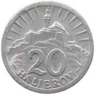 SLOVAKIA 20 HALIEROV 1942 #s089 0327 - Slovakia