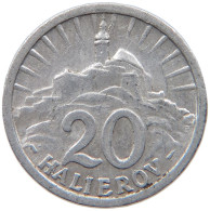 SLOVAKIA 20 HALIEROV 1942 #s089 0323 - Slowakei