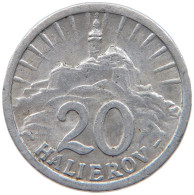 SLOVAKIA 20 HALIEROV 1942 #s089 0321 - Eslovaquia