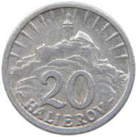 SLOVAKIA 20 HALIEROV 1942 #s089 0317 - Slovacchia