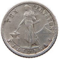 PHILIPPINES 10 CENTAVOS 1944 D #s100 0733 - Filippine