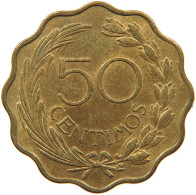PARAGUAY 50 CENTIMOS 1953 #s089 0203 - Paraguay