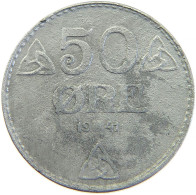 NORWAY 50 ÖRE 1941 #s100 0483 - Norwegen