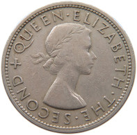 NEW ZEALAND HALF CROWN 1953 #s097 0381 - Nieuw-Zeeland