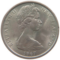 NEW ZEALAND 5 CENTS 1967 #s091 0539 - Nueva Zelanda