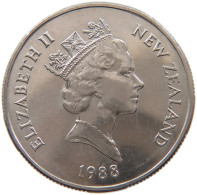 NEW ZEALAND 50 CENTS 1988 #s097 0383 - Neuseeland