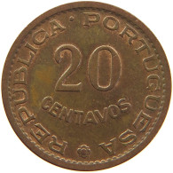 TIMOR 20 CENTAVOS 1970 #s096 0075 - Timor