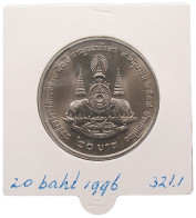 THAILAND 20 BAHT 1996 #alb070 0213 - Thailand