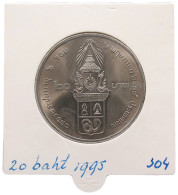 THAILAND 20 BAHT 1995 #alb070 0201 - Thaïlande