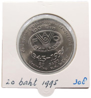 THAILAND 20 BAHT 1995 #alb070 0193 - Thailand