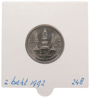 THAILAND 2 BAHT 1992 #alb070 0001 - Thailand