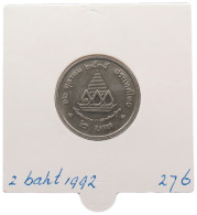 THAILAND 2 BAHT 1992 #alb070 0031 - Thailand