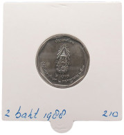 THAILAND 2 BAHT 1988 #alb070 0011 - Tailandia