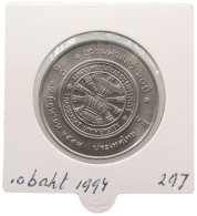 THAILAND 10 BAHT 1994 #alb069 0719 - Tailandia