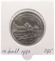 THAILAND 10 BAHT 1994 #alb069 0687 - Tailandia