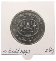 THAILAND 10 BAHT 1993 #alb069 0653 - Tailandia