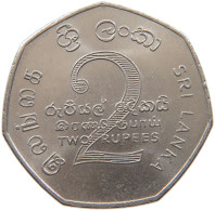 SRI LANKA 2 RUPEES 1976 #s098 0175 - Sri Lanka (Ceylon)
