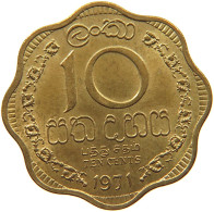 SRI LANKA 10 CENTS 1971 #s089 0033 - Sri Lanka