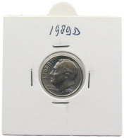 UNITED STATES OF AMERICA DIME 1989 D ROOSEVELT #alb071 0571 - 1946-...: Roosevelt