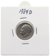 UNITED STATES OF AMERICA DIME 1984 D ROOSEVELT #alb071 0619 - 1946-...: Roosevelt