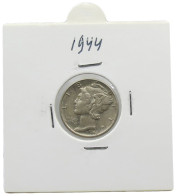 UNITED STATES OF AMERICA DIME 1944 MERCURY #alb071 0479 - 1916-1945: Mercury (kwik)