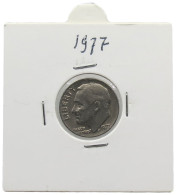 UNITED STATES OF AMERICA DIME 1977 ROOSEVELT #alb071 0515 - 1946-...: Roosevelt