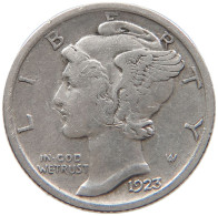 UNITED STATES OF AMERICA DIME 1923 MERCURY #s100 0775 - 1916-1945: Mercury (kwik)