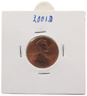 UNITED STATES OF AMERICA CENT 2001 D LINCOLN #alb072 0217 - 1959-…: Lincoln, Memorial Reverse