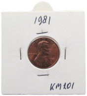 UNITED STATES OF AMERICA CENT 1981 LINCOLN #alb072 0119 - 1959-…: Lincoln, Memorial Reverse