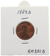 UNITED STATES OF AMERICA CENT 1984 D LINCOLN #alb072 0195 - 1959-…: Lincoln, Memorial Reverse