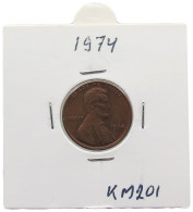 UNITED STATES OF AMERICA CENT 1974 LINCOLN #alb071 0729 - 1959-…: Lincoln, Memorial Reverse