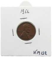 UNITED STATES OF AMERICA CENT 1956 LINCOLN #alb071 0759 - 1909-1958: Lincoln, Wheat Ears Reverse