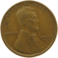 UNITED STATES OF AMERICA CENT 1926 LINCOLN #s091 0345 - 1909-1958: Lincoln, Wheat Ears Reverse