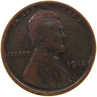 UNITED STATES OF AMERICA CENT 1912 LINCOLN #s091 0325 - 1909-1958: Lincoln, Wheat Ears Reverse