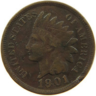 UNITED STATES OF AMERICA CENT 1901 INDIAN HEAD #s091 0365 - 1859-1909: Indian Head