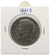 UNITED STATES OF AMERICA 1/2 HALF DOLLAR 1971 D KENNEDY #alb071 0641 - 1964-…: Kennedy