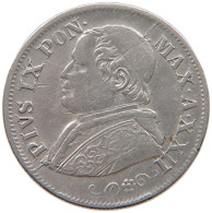 VATICAN 10 SOLDI 1868 Pius IX. 1846-1878. #s101 0095 - Vaticano