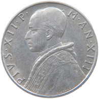 VATICAN 10 LIRE 1951 #s089 0599 - Vaticano