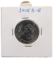 UNITED STATES OF AMERICA QUARTER 2015 D SARATOGA #alb071 0245 - 2010-...: National Parks