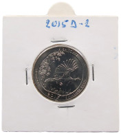 UNITED STATES OF AMERICA QUARTER 2015 D KISATCHIE #alb071 0265 - 2010-...: National Parks