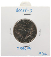 UNITED STATES OF AMERICA QUARTER 2005 P OREGON #alb071 0275 - 1999-2009: State Quarters