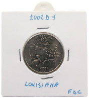 UNITED STATES OF AMERICA QUARTER 2002 D LOUISIANA #alb071 0315 - 1999-2009: State Quarters