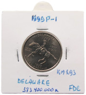 UNITED STATES OF AMERICA QUARTER 1999 P DELAWARE #alb070 0731 - 1999-2009: State Quarters