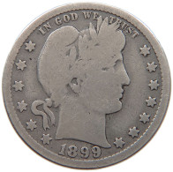 UNITED STATES OF AMERICA QUARTER 1899 O #s093 0029 - 1892-1916: Barber