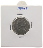 UNITED STATES OF AMERICA NICKEL 1994 P JEFFERSON #alb070 0619 - 1938-…: Jefferson