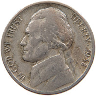 UNITED STATES OF AMERICA NICKEL 1938 JEFFERSON #s093 0097 - 1938-…: Jefferson